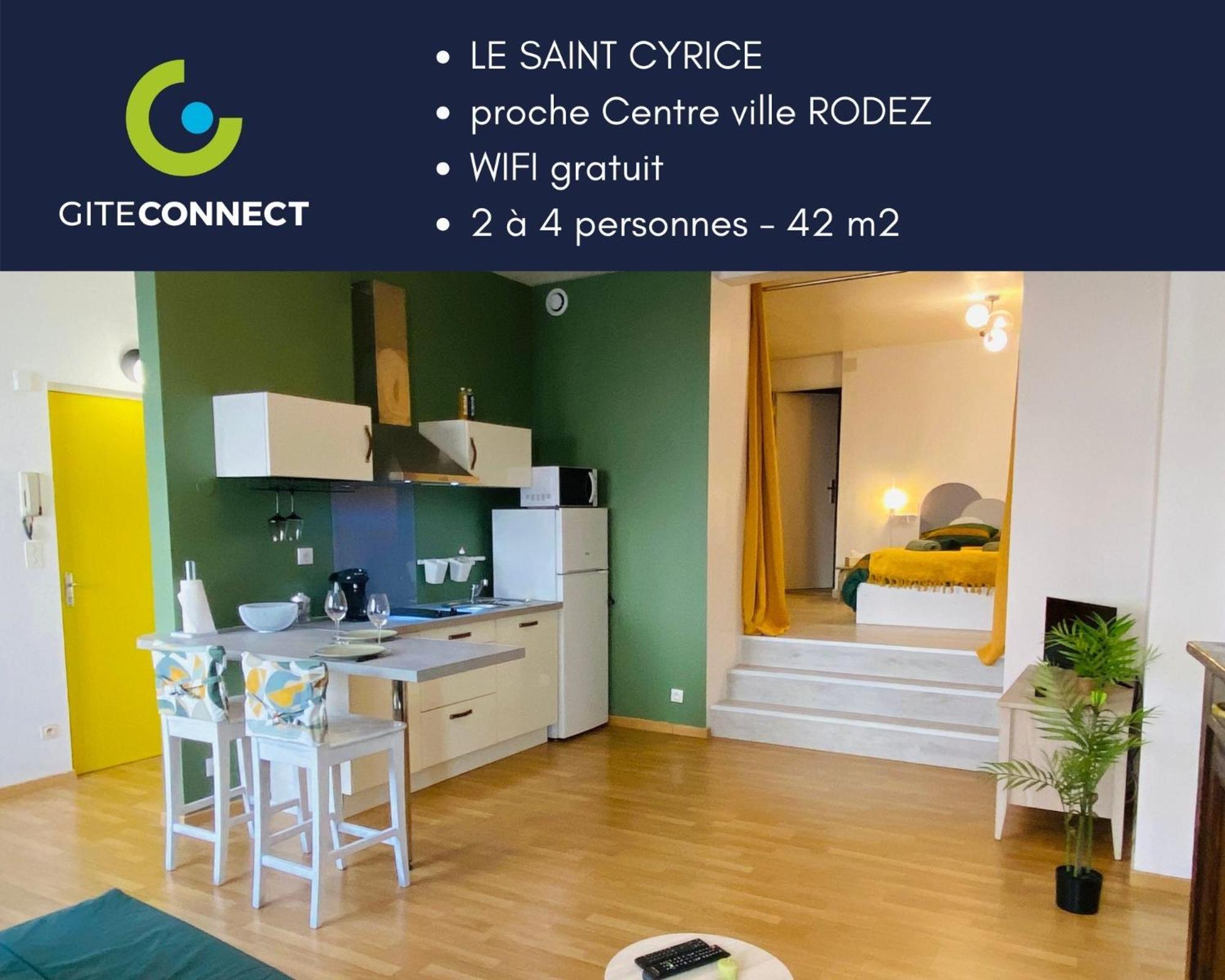 Appartamento Le Saint Cyrice Rodez Esterno foto